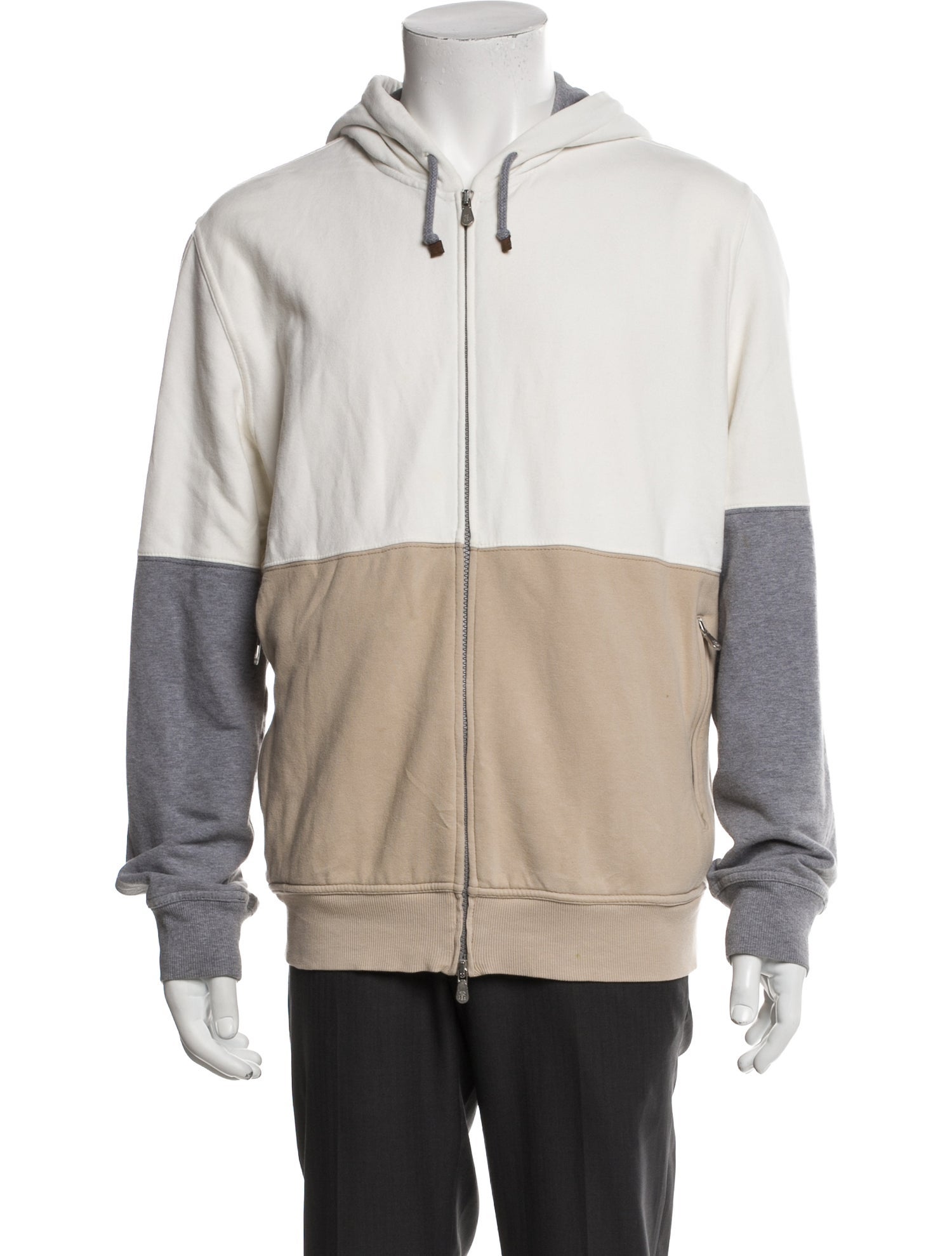 Brunello Cucinelli Crew Neck Long Sleeve Hoodie