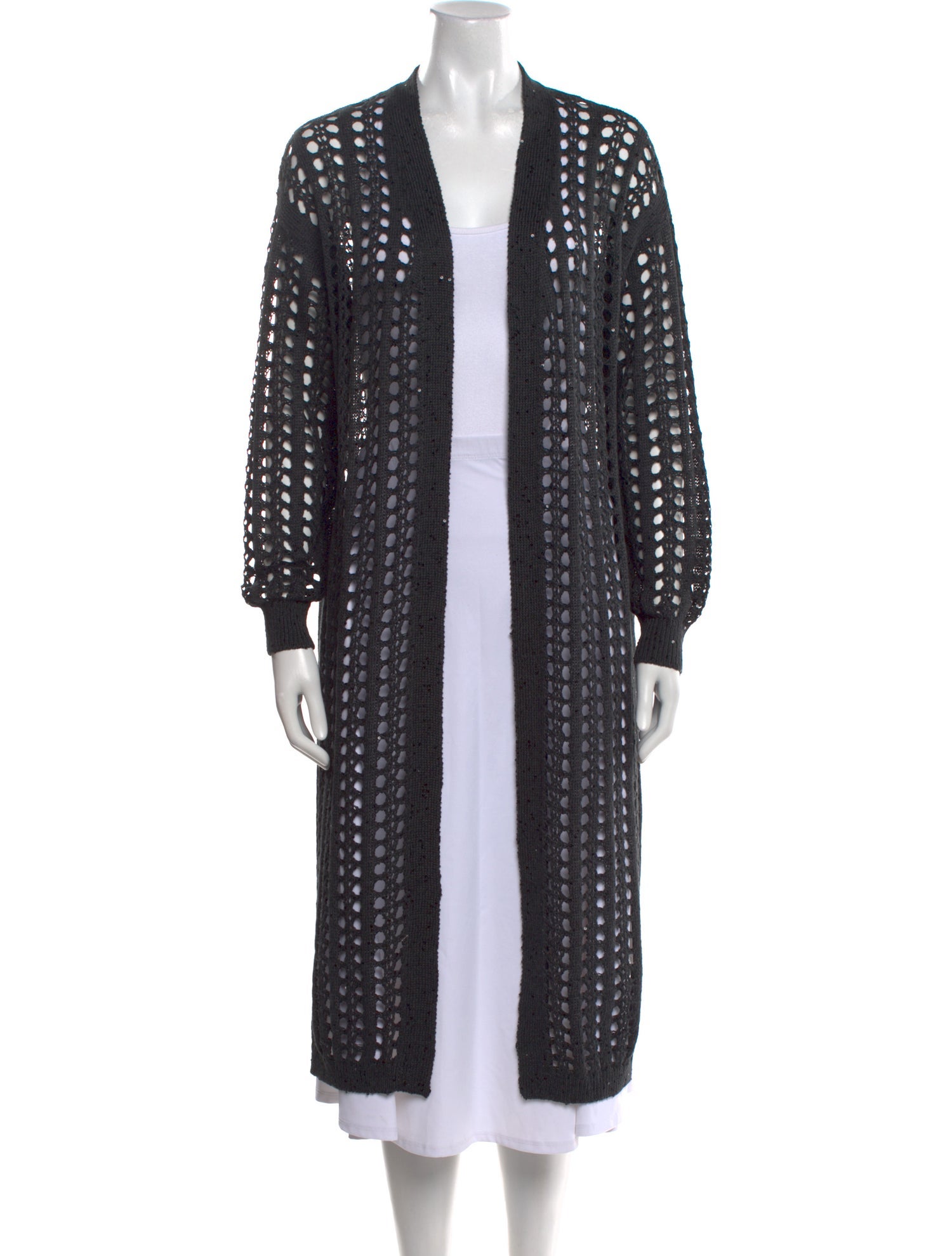 Brunello Cucinelli Open Front Sweater