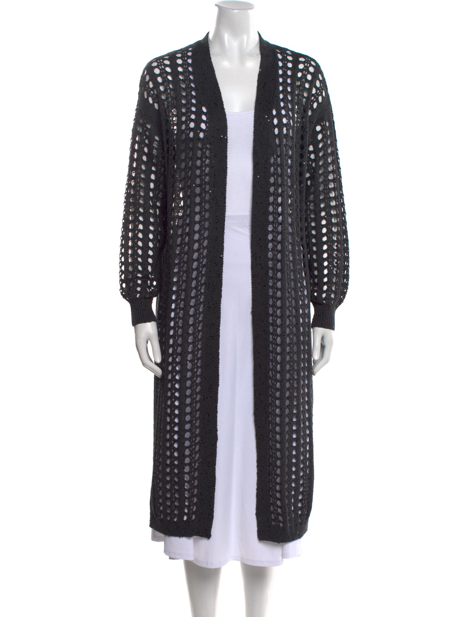 Brunello Cucinelli Open Front Sweater