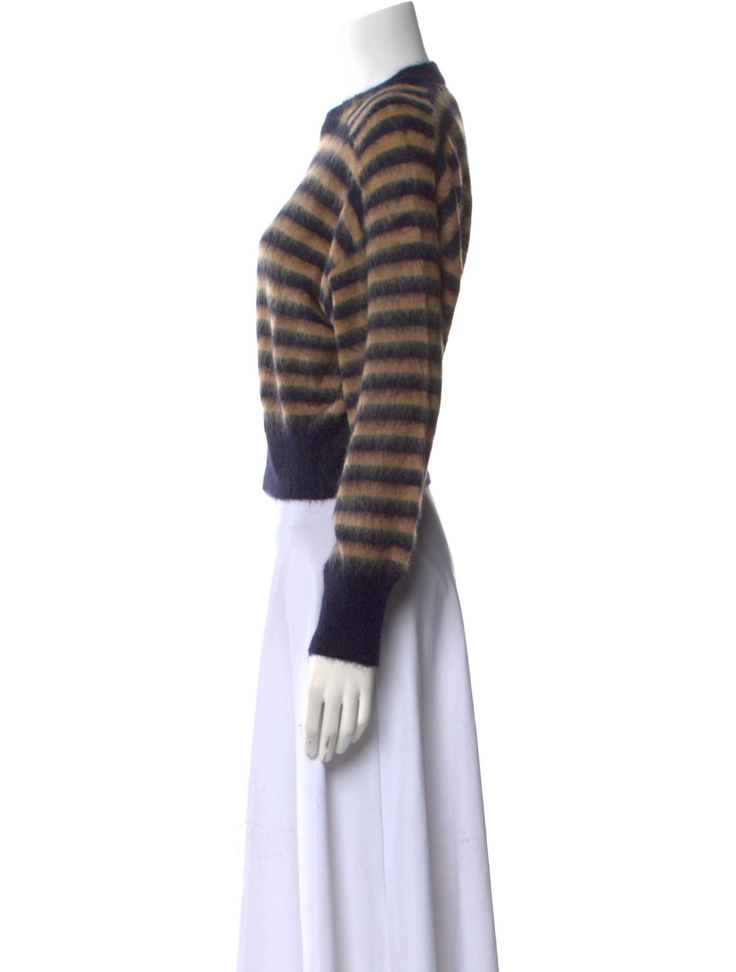Brunello Cucinelli Mohair Striped Sweater