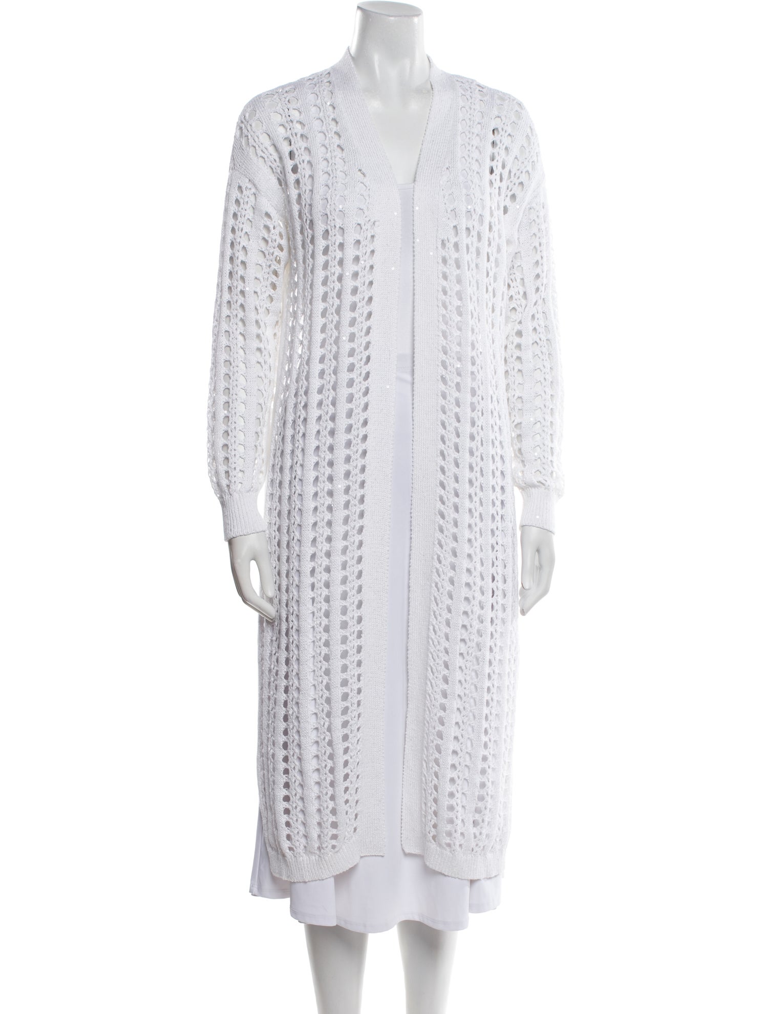 Brunello Cucinelli Open Front Sweater