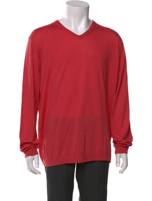 Brunello Cucinelli Wool V-Neck Pullover