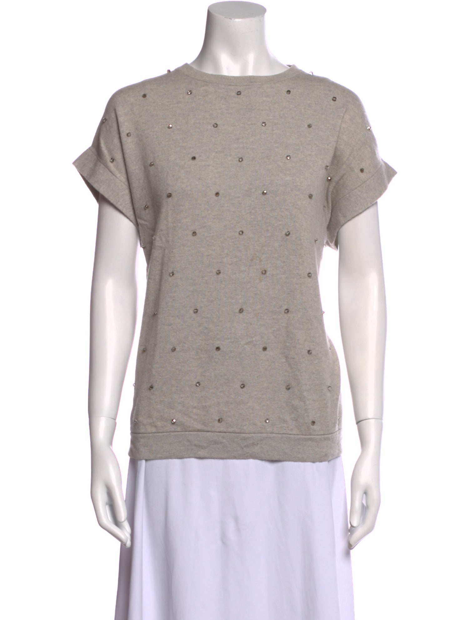 Brunello Cucinelli Cashmere Scoop Neck Sweater