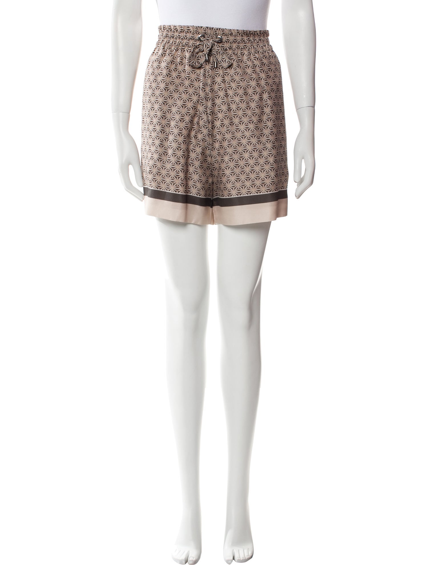 Brunello Cucinelli Silk Mini Shorts w/ Tags