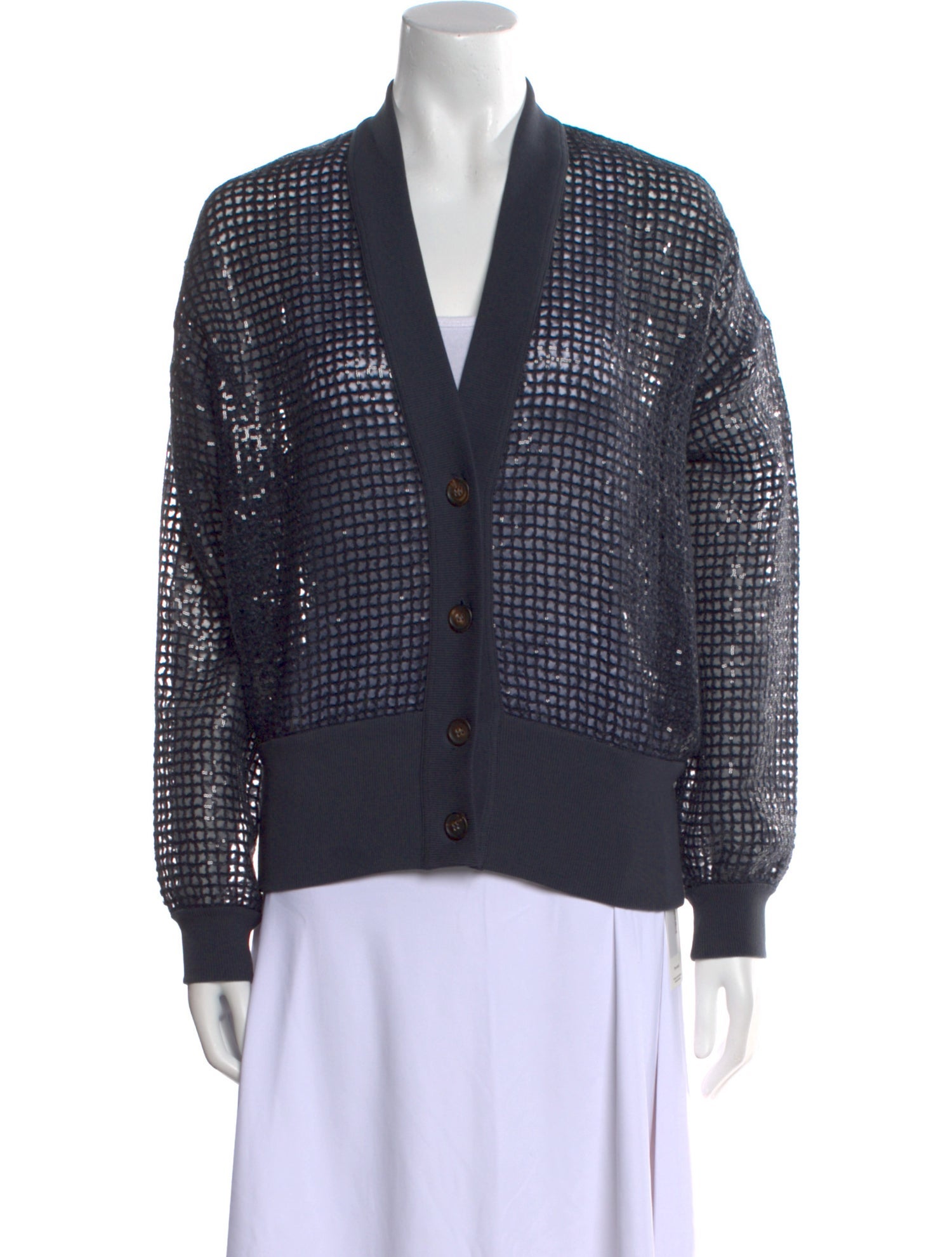 Brunello Cucinelli V-Neck Sweater w/ Tags