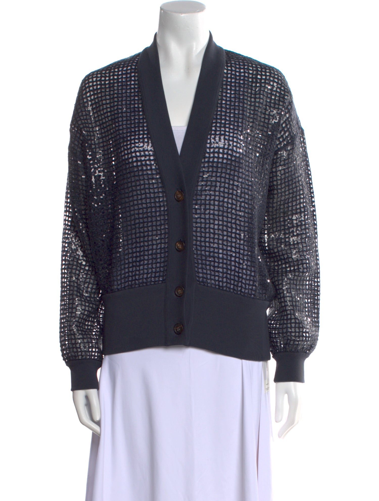 Brunello Cucinelli V-Neck Sweater w/ Tags