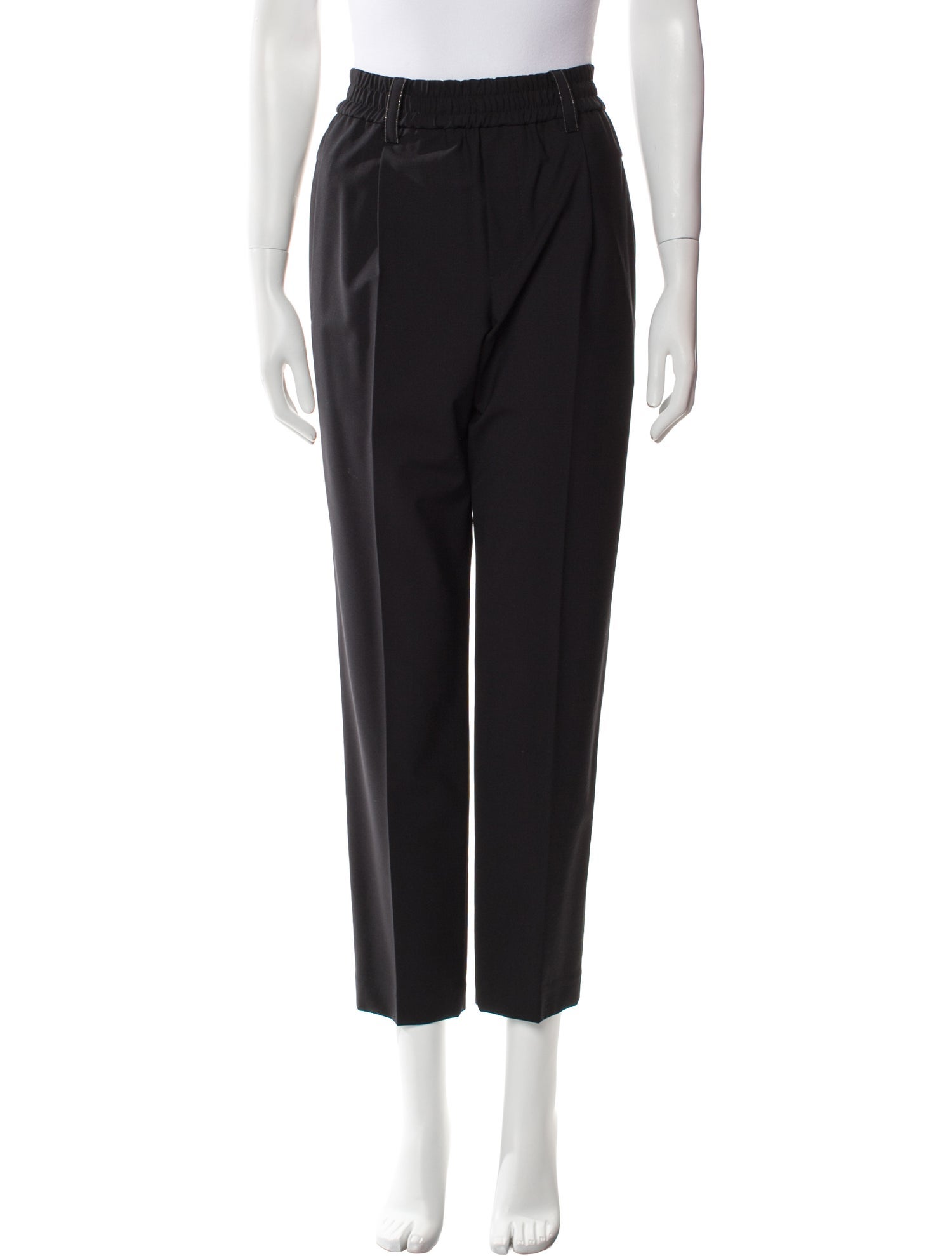 Brunello Cucinelli Virgin Wool Straight Leg Pants w/ Tags