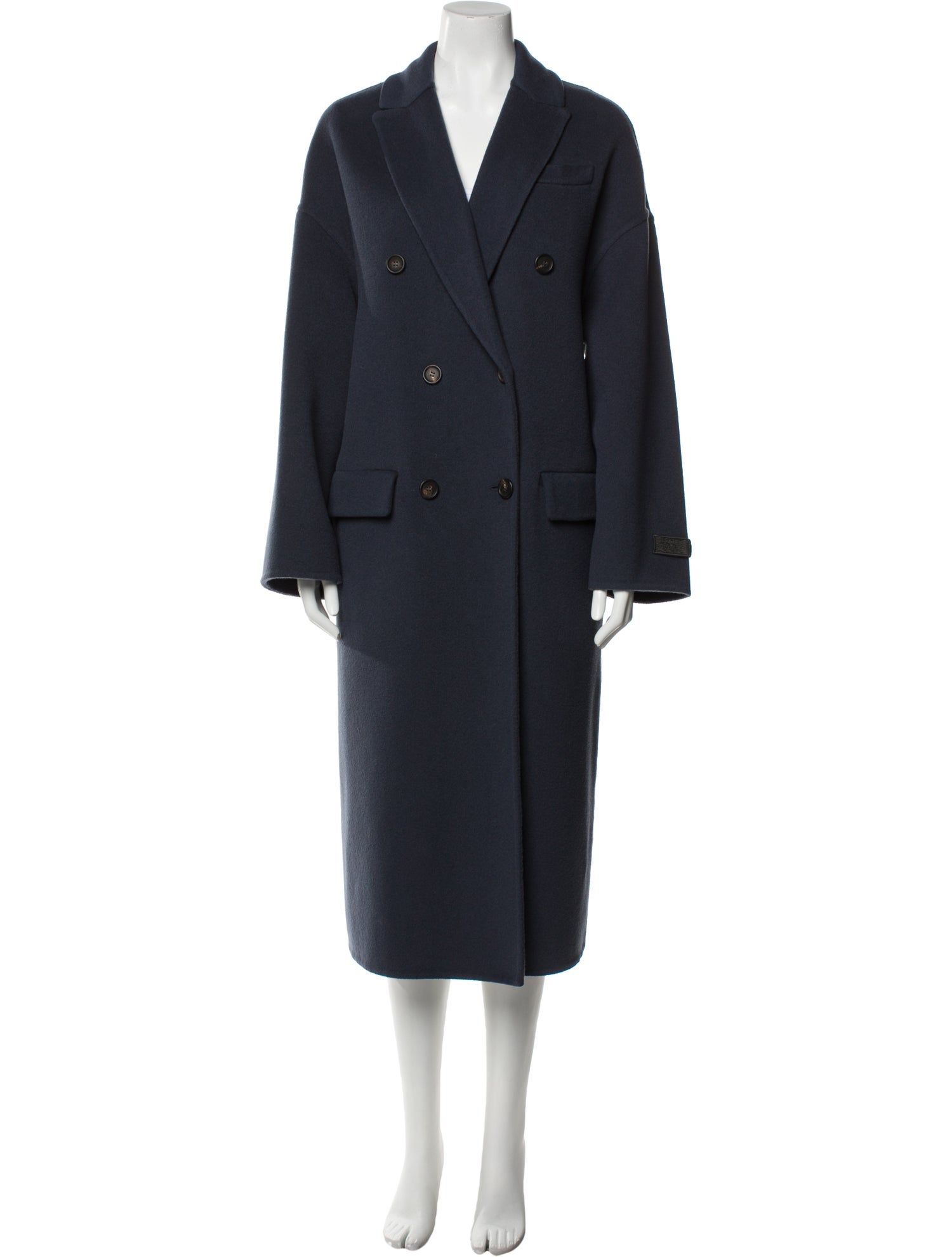 Brunello Cucinelli Virgin Wool Trench Coat w/ Tags