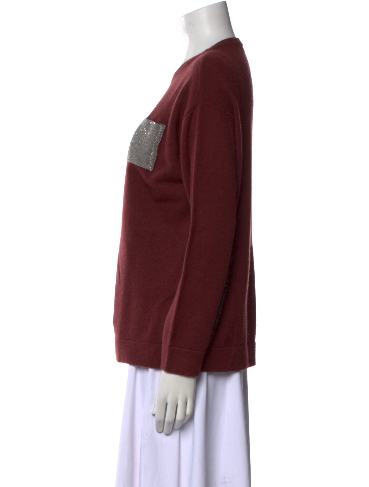 Brunello Cucinelli Cashmere Crew Neck Sweater