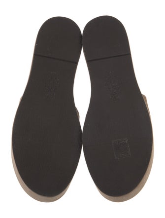 Brunello Cucinelli Monili Suede Slides