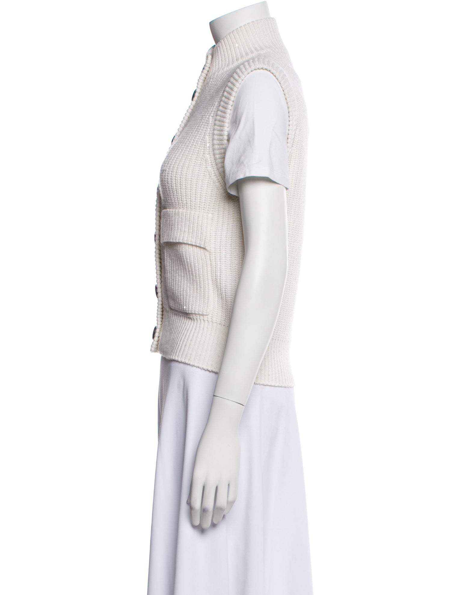 Brunello Cucinelli Cashmere Mock Neck Sweater
