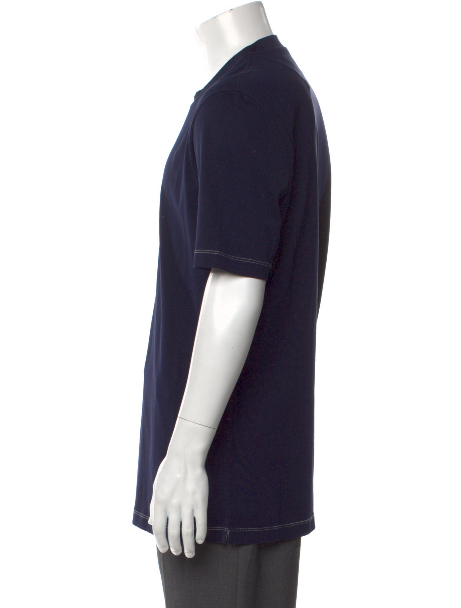 Brunello Cucinelli Graphic Print Crew Neck T-Shirt w/ Tags