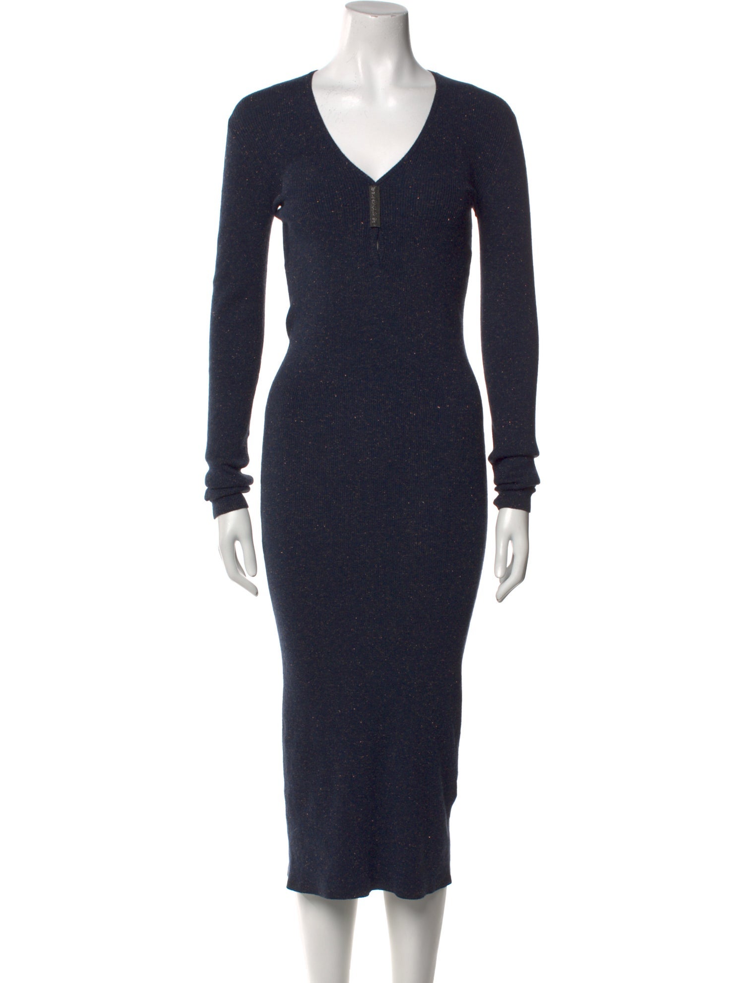 Brunello Cucinelli V-Neck Long Dress w/ Tags