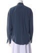 Brunello Cucinelli Long Sleeve Button-Up Top