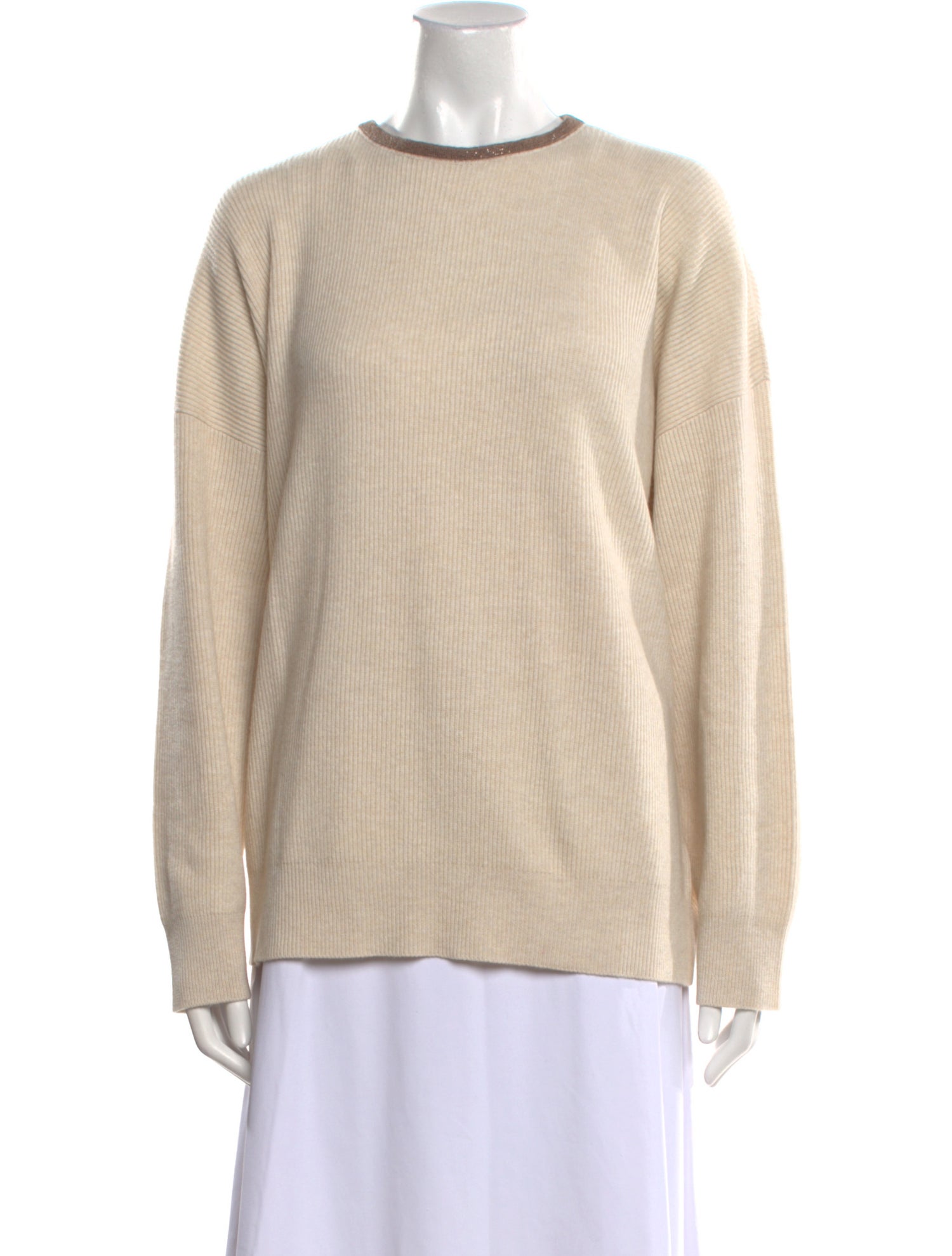 Brunello Cucinelli Cashmere Crew Neck Sweater w/ Tags