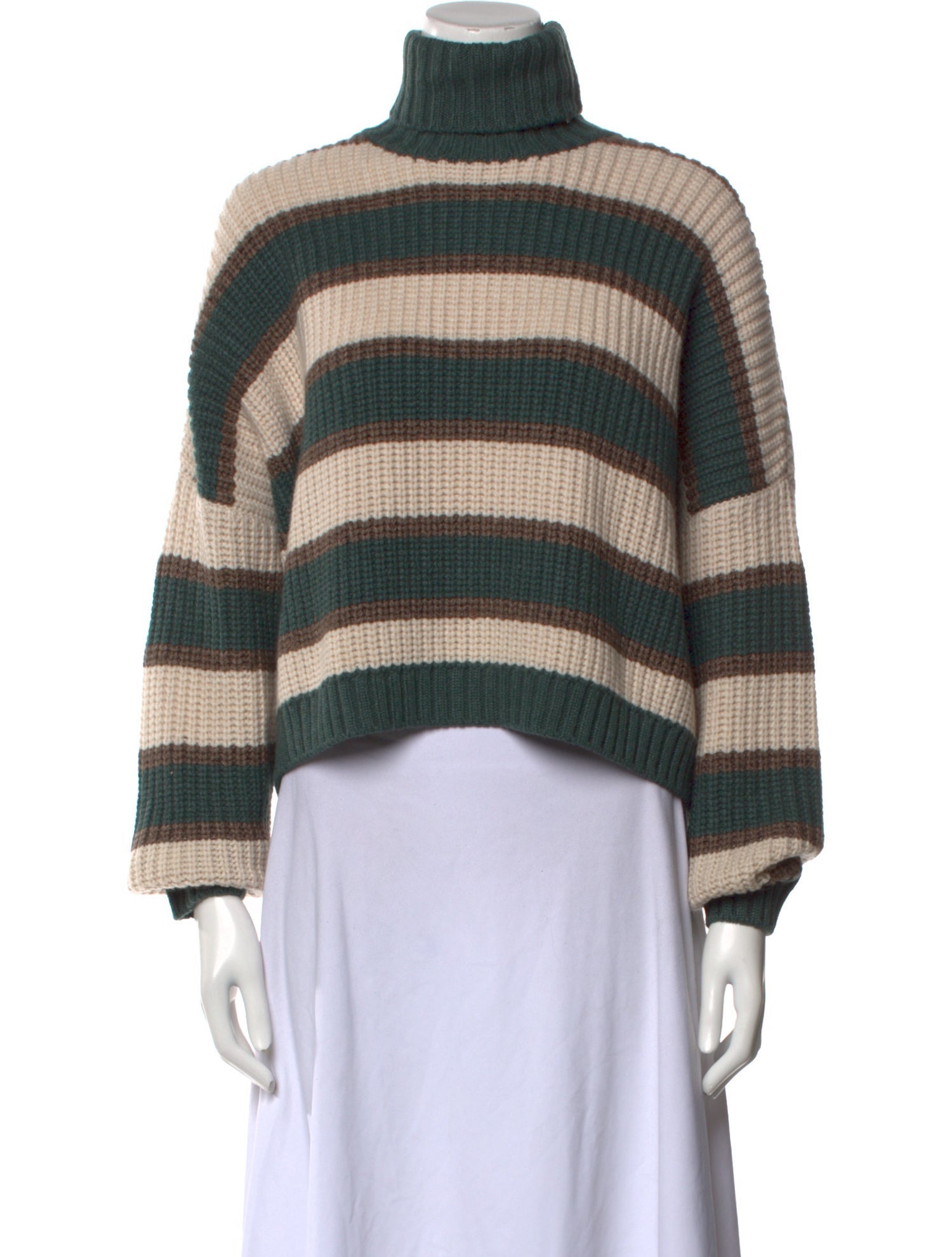 Brunello Cucinelli Cashmere Striped Sweater w/ Tags