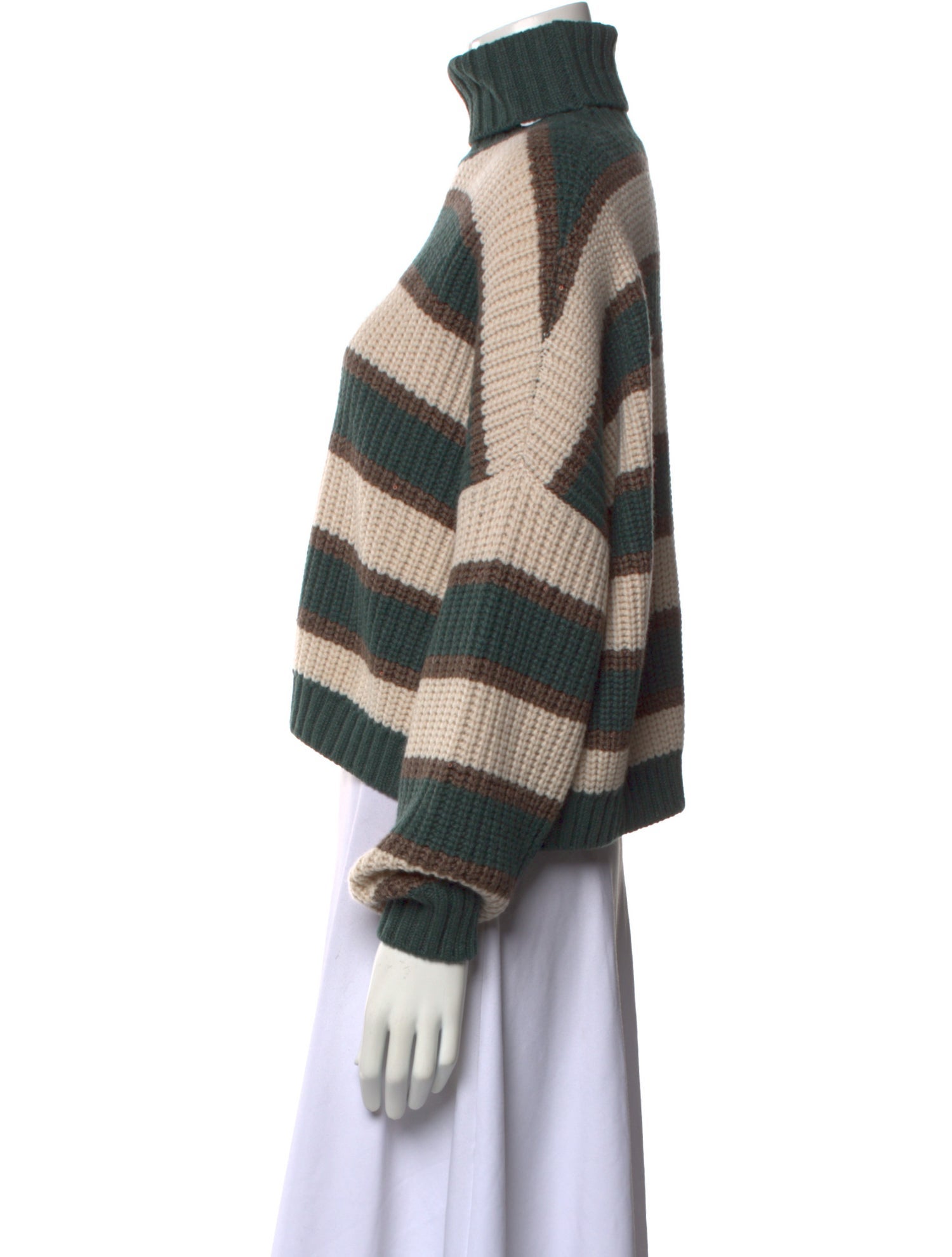 Brunello Cucinelli Cashmere Striped Sweater w/ Tags