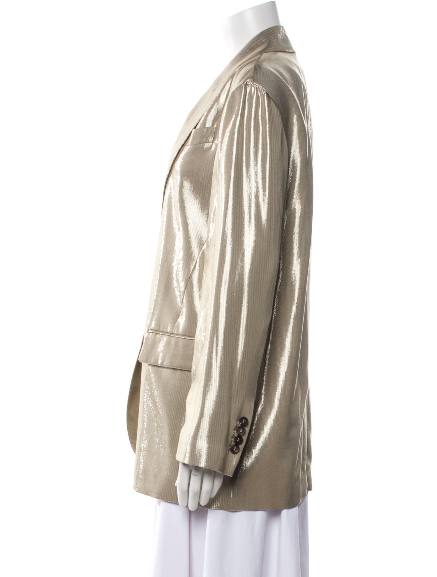 Brunello Cucinelli Striped Blazer w/ Tags