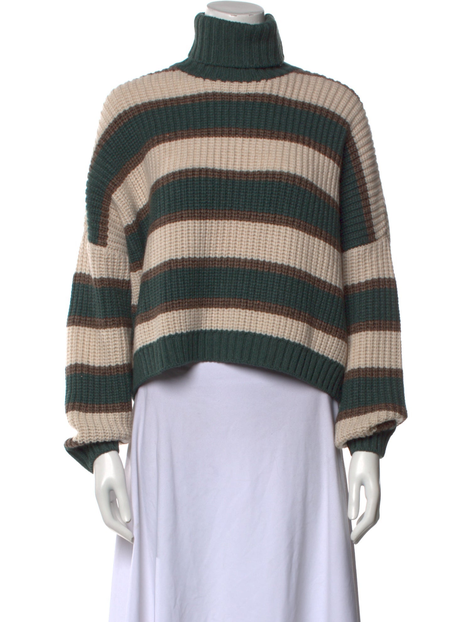 Brunello Cucinelli Cashmere Striped Sweater w/ Tags