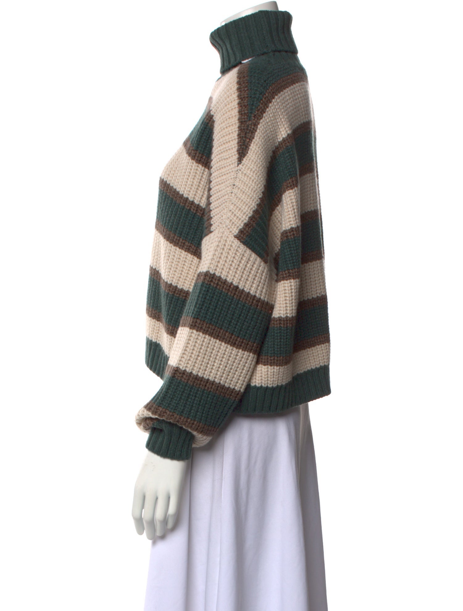 Brunello Cucinelli Cashmere Striped Sweater w/ Tags