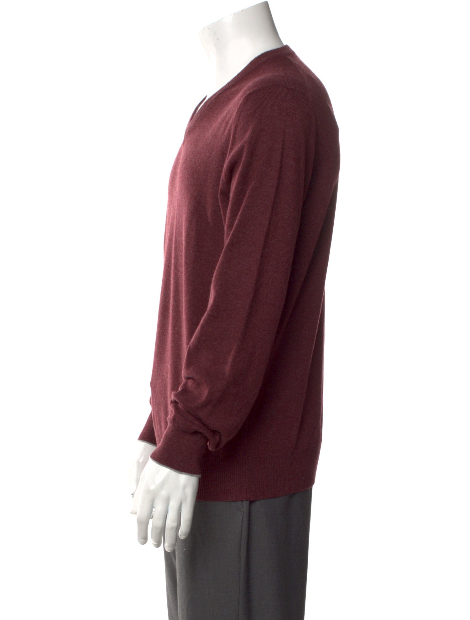 Brunello Cucinelli Cashmere V-Neck Pullover w/ Tags