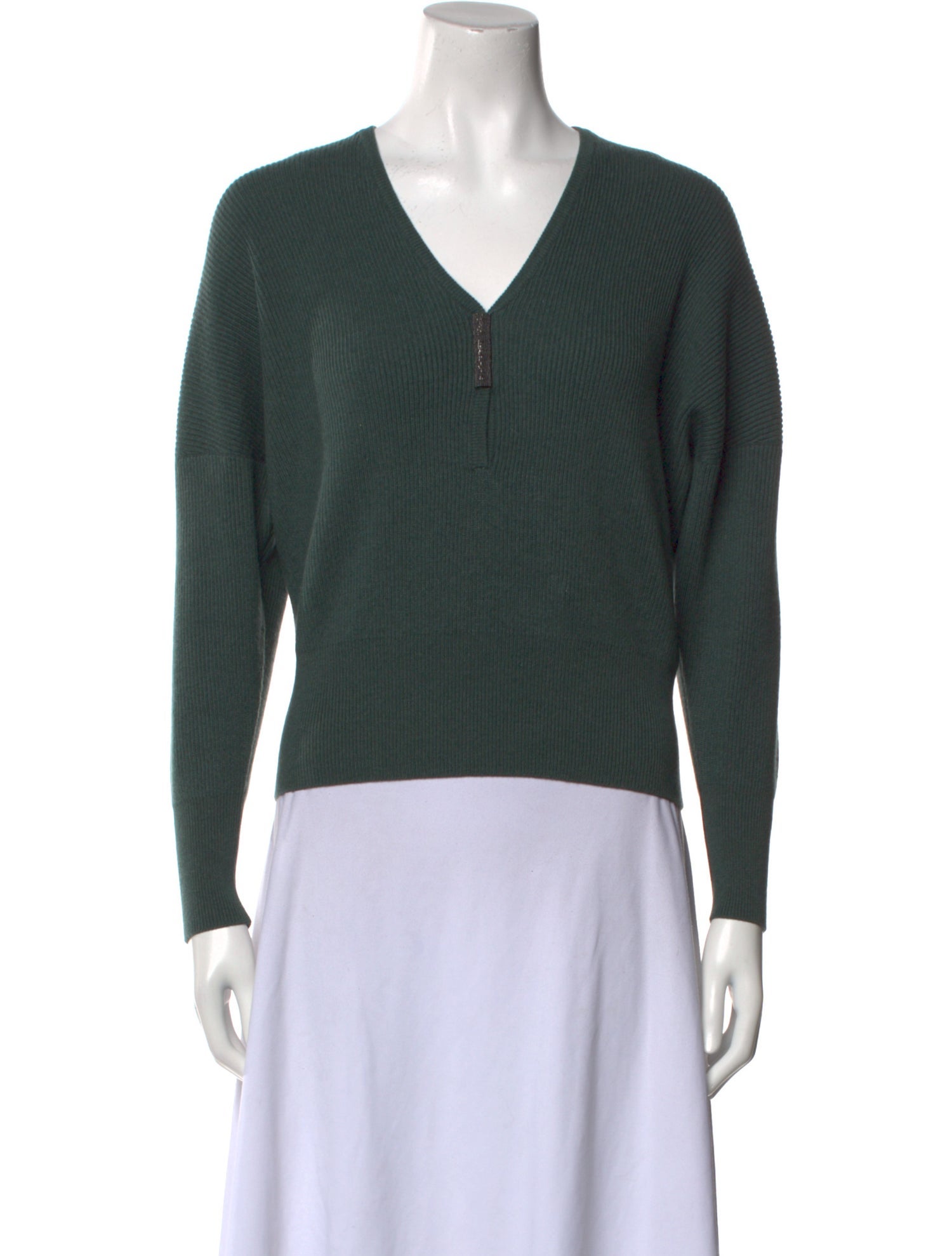 Brunello Cucinelli V-Neck Sweater w/ Tags