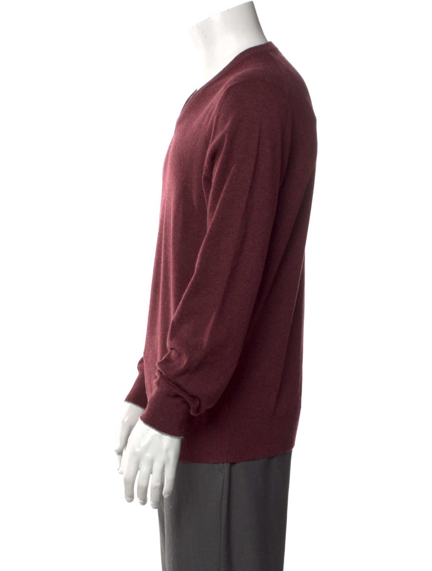 Brunello Cucinelli Cashmere V-Neck Pullover w/ Tags