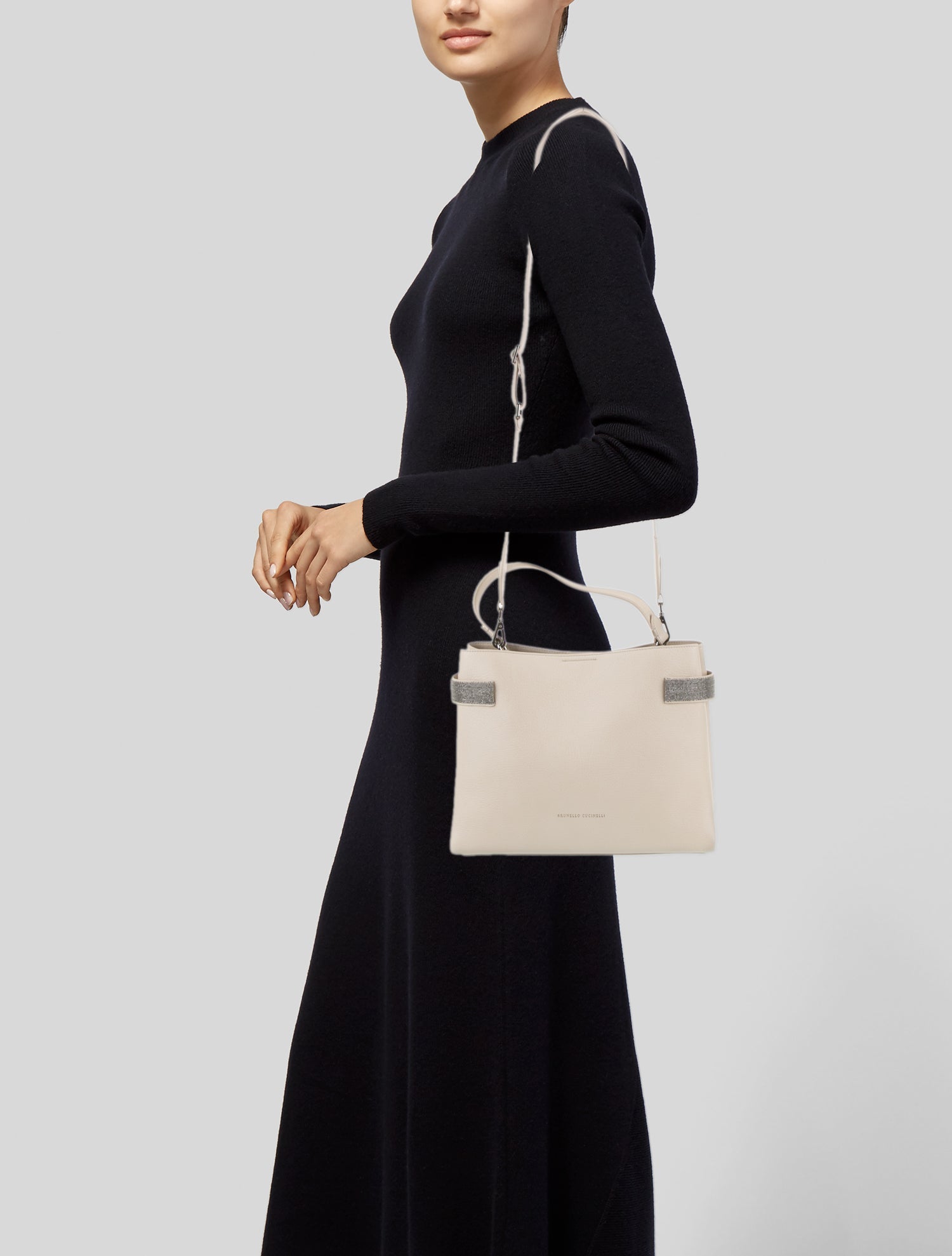 Brunello Cucinelli Leather Crossbody Bag