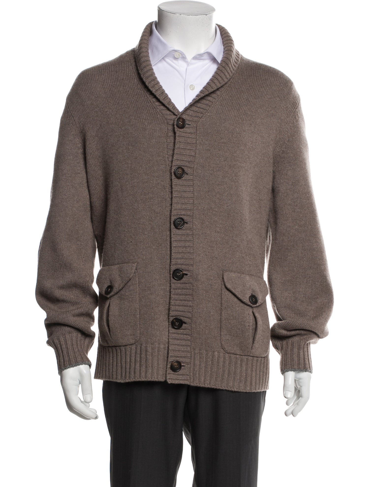 Brunello Cucinelli Cashmere V-Neck Cardigan