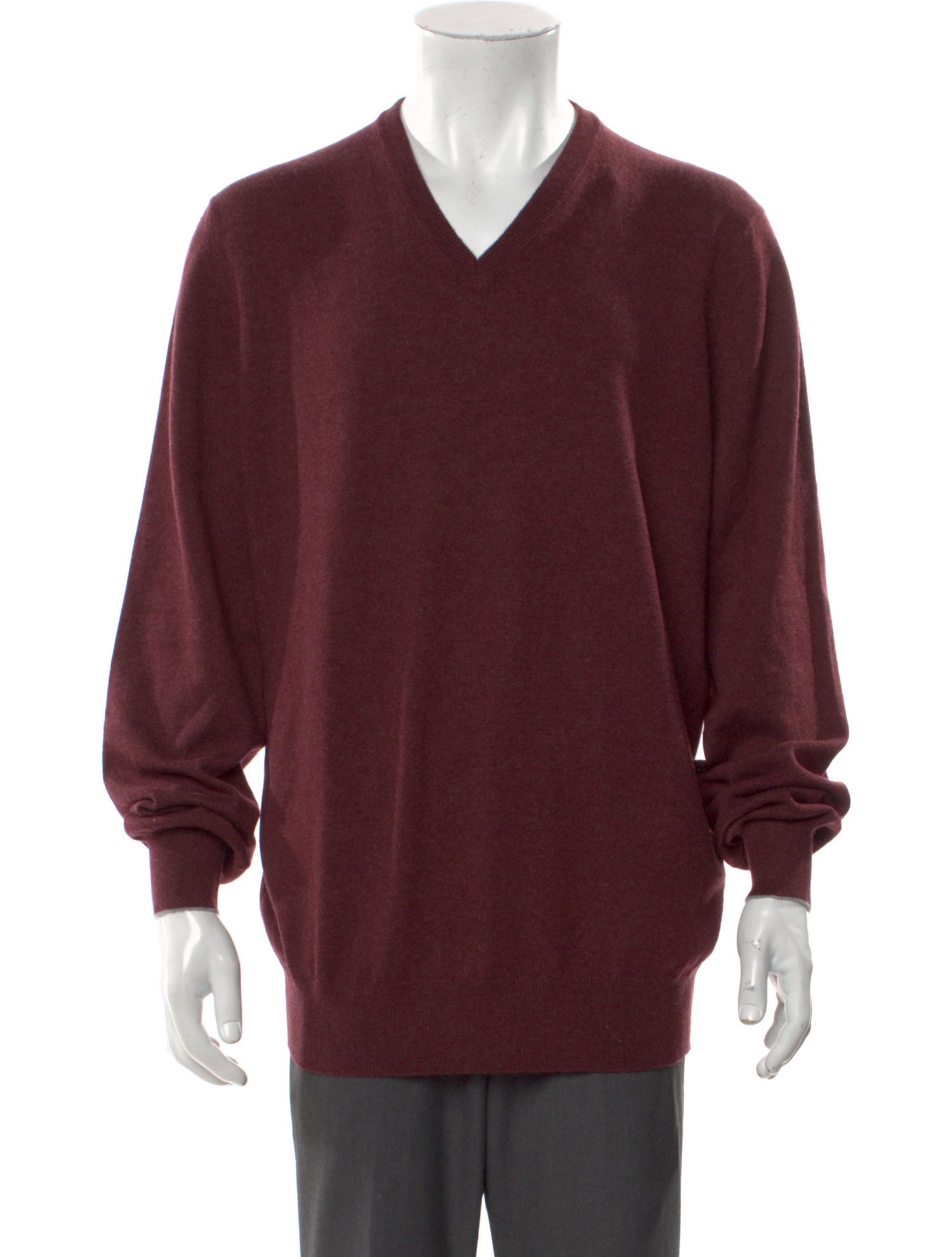 Brunello Cucinelli Cashmere V-Neck Pullover w/ Tags