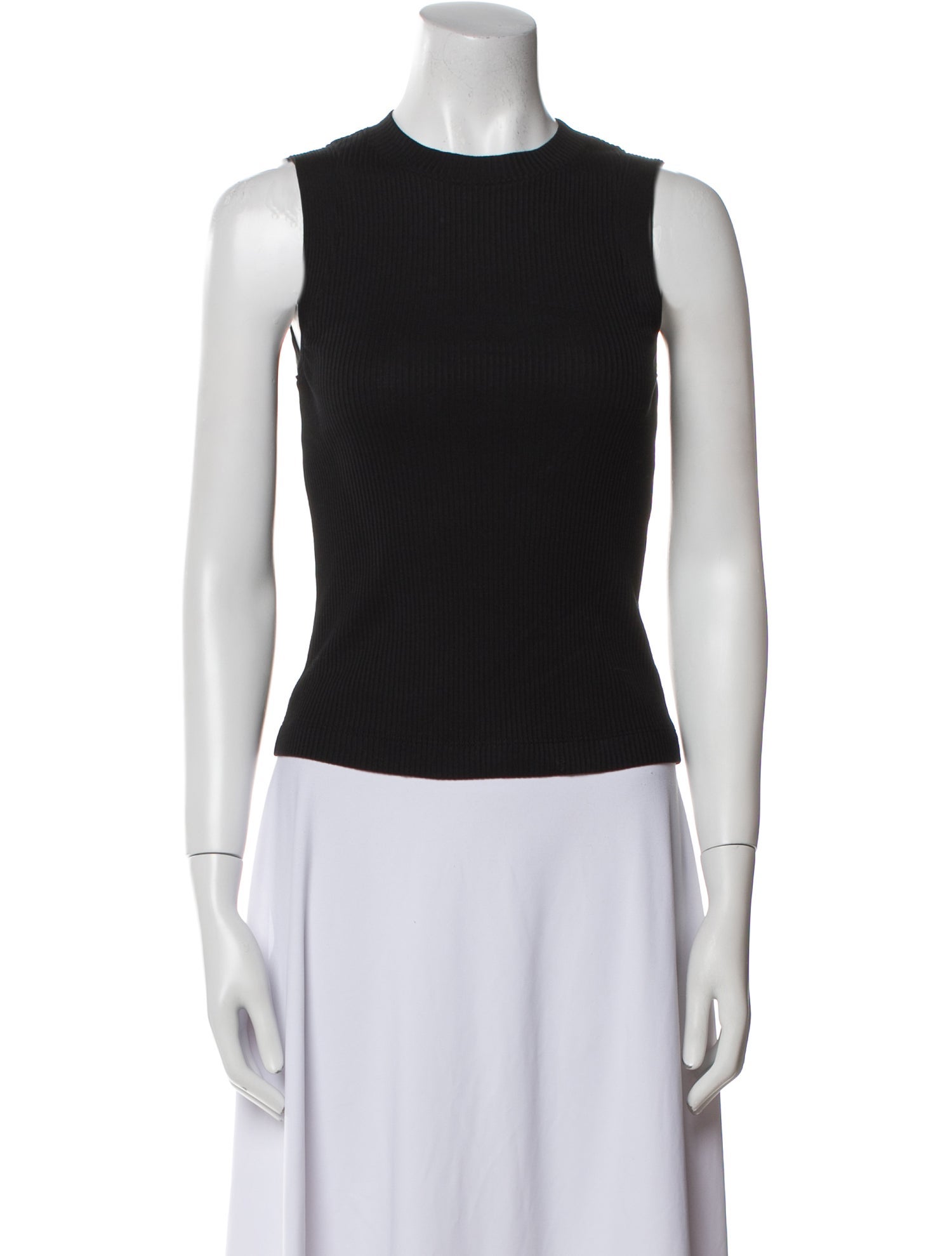Brunello Cucinelli Crew Neck Sleeveless Top