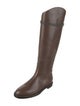 Brunello Cucinelli Leather Riding Boots