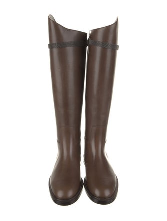 Brunello Cucinelli Leather Riding Boots