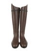 Brunello Cucinelli Leather Riding Boots