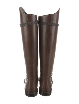 Brunello Cucinelli Leather Riding Boots