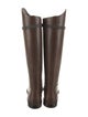 Brunello Cucinelli Leather Riding Boots