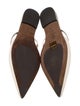 Brunello Cucinelli Leather Slingback Flats
