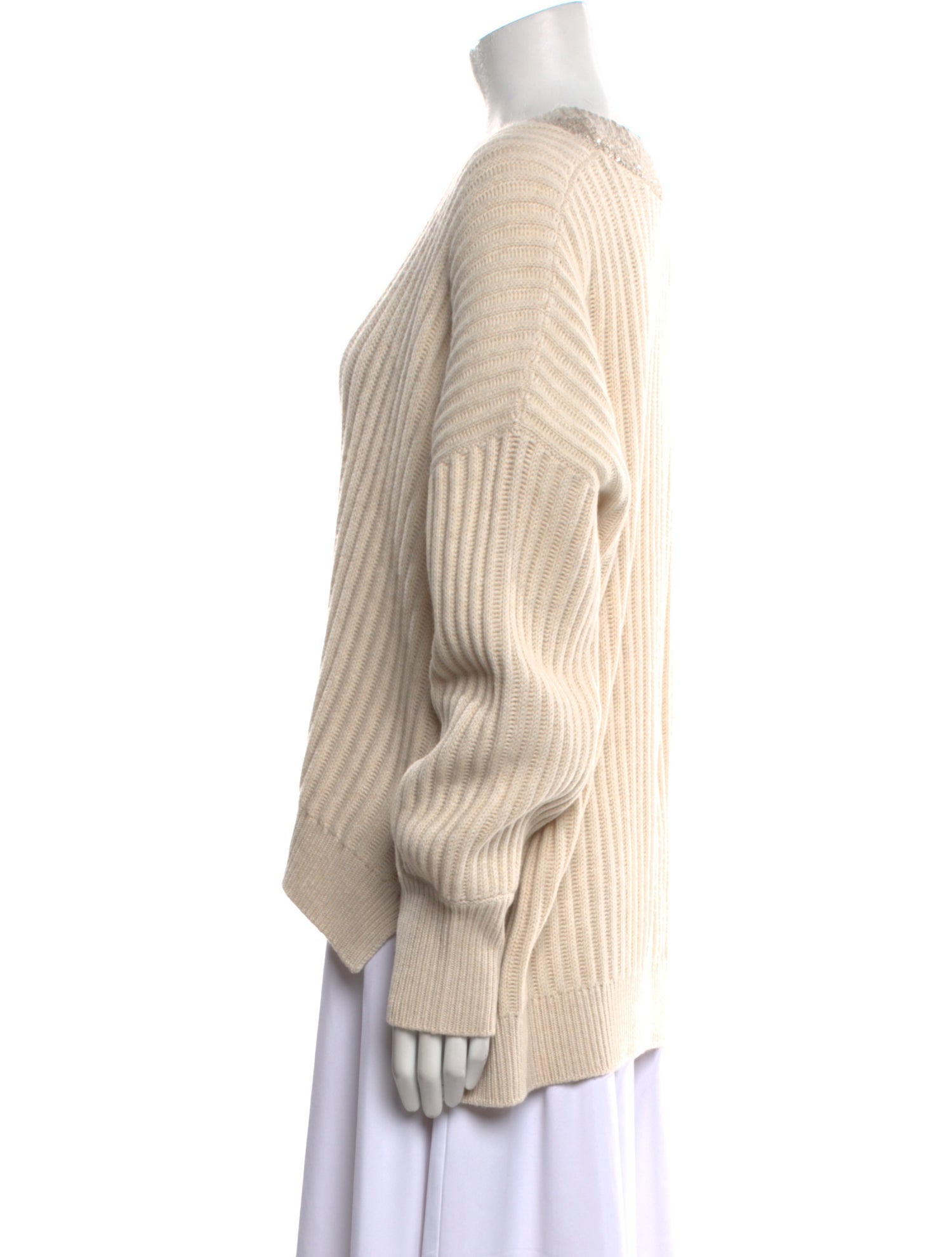 Brunello Cucinelli Cashmere V-Neck Sweater w/ Tags