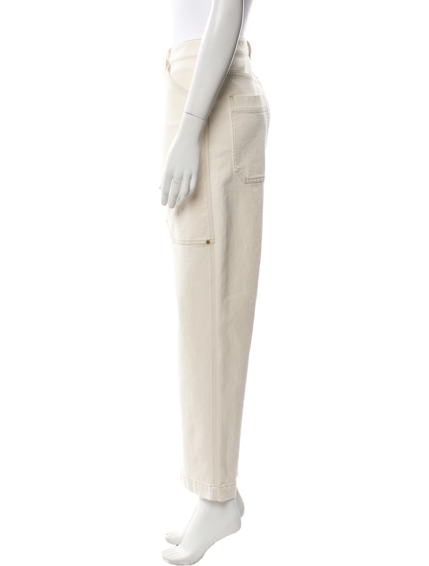 Brunello Cucinelli High-Rise Straight Leg Jeans w/ Tags