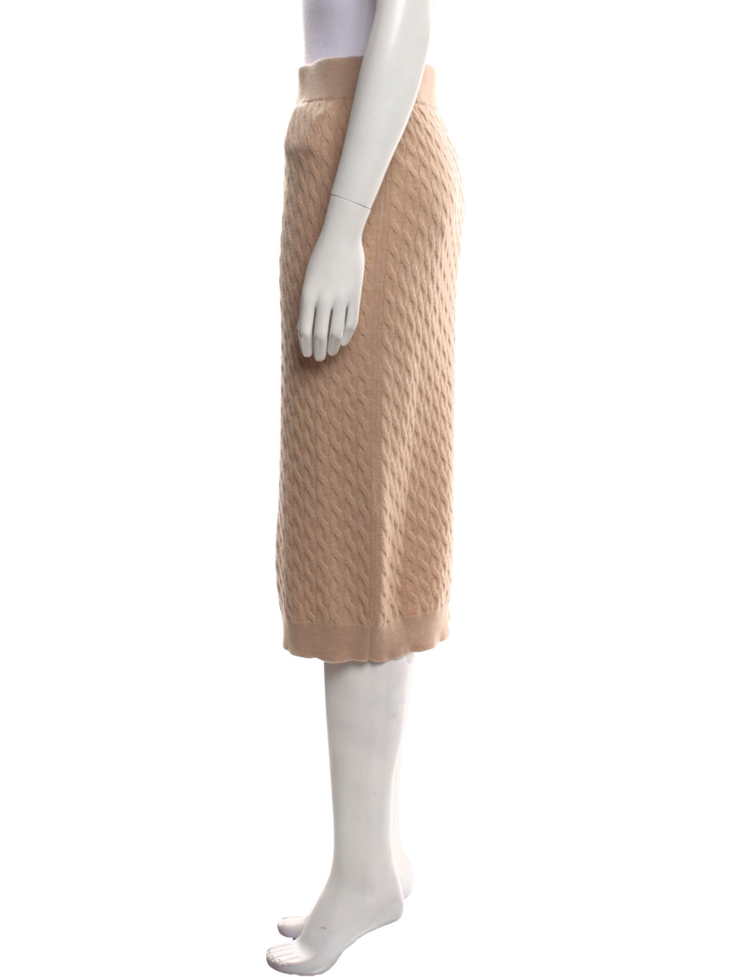 Brunello Cucinelli Baby Cashmere Knee-Length Skirt w/ Tags