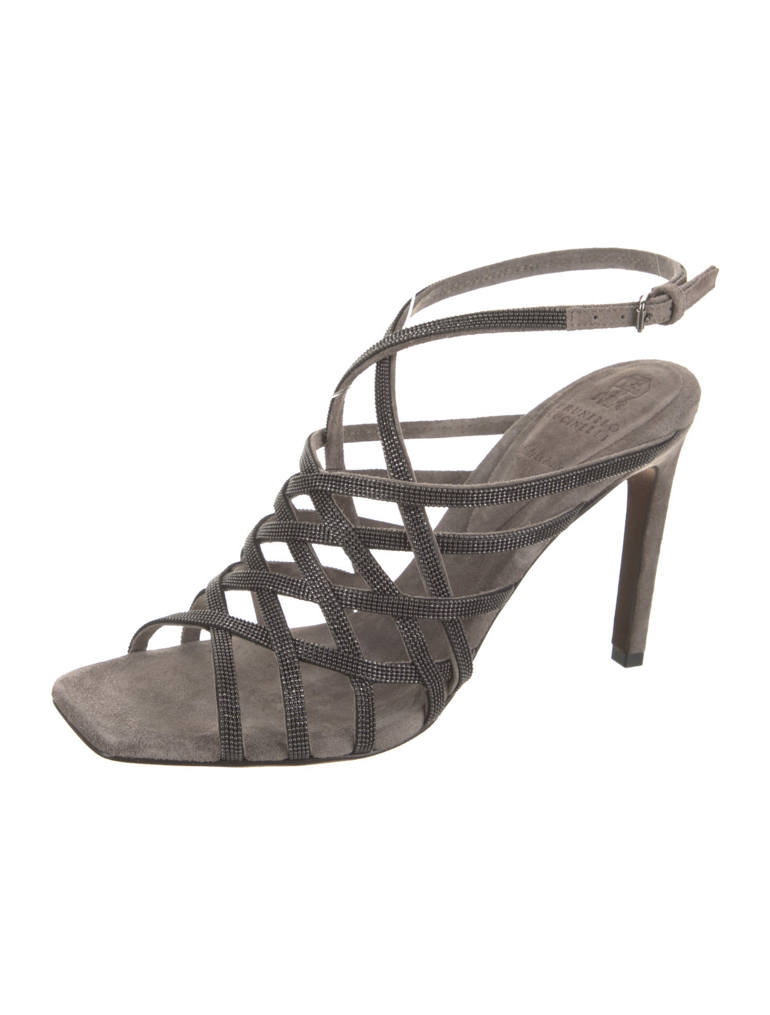 Brunello Cucinelli Suede Sandals