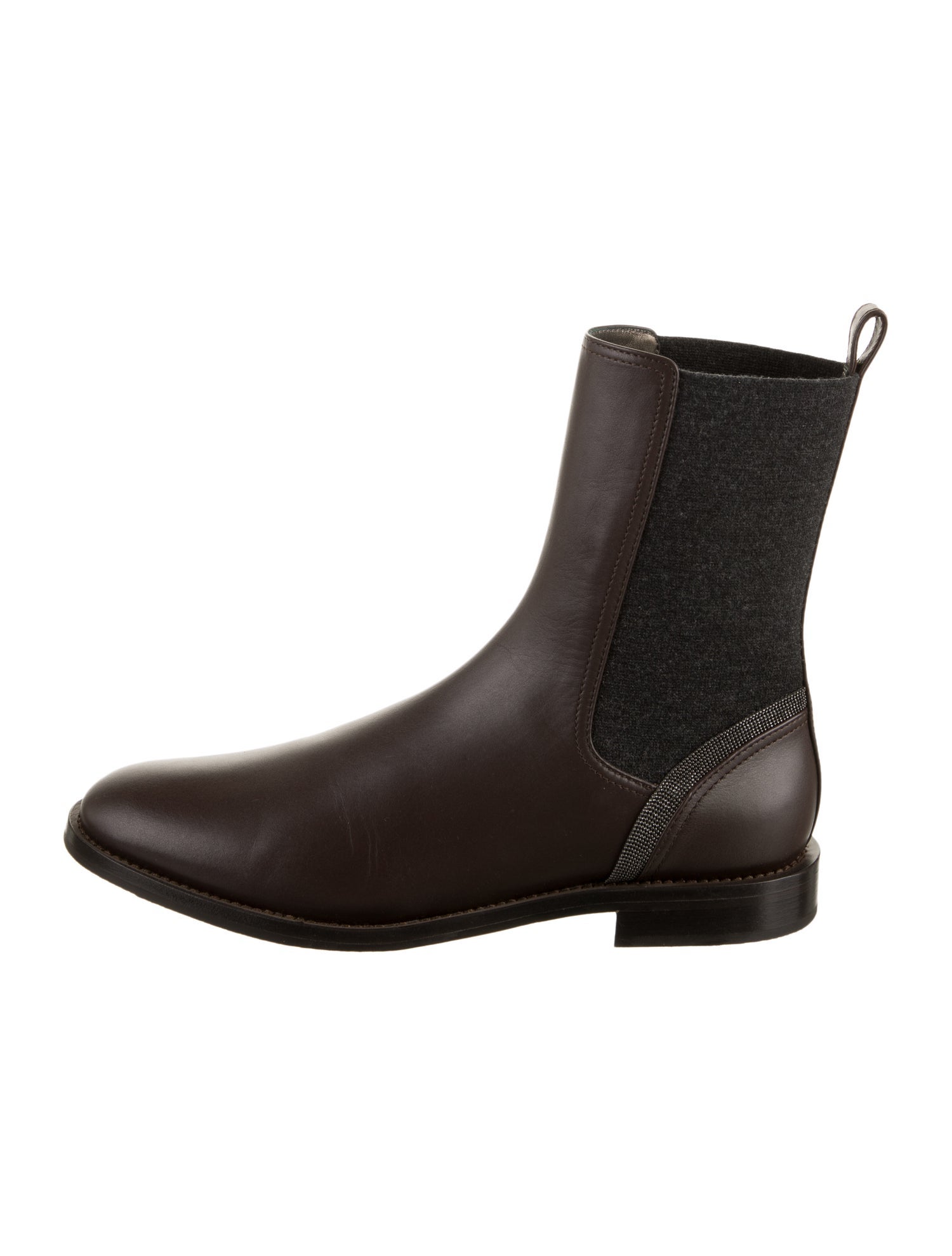 Brunello Cucinelli Leather Boots