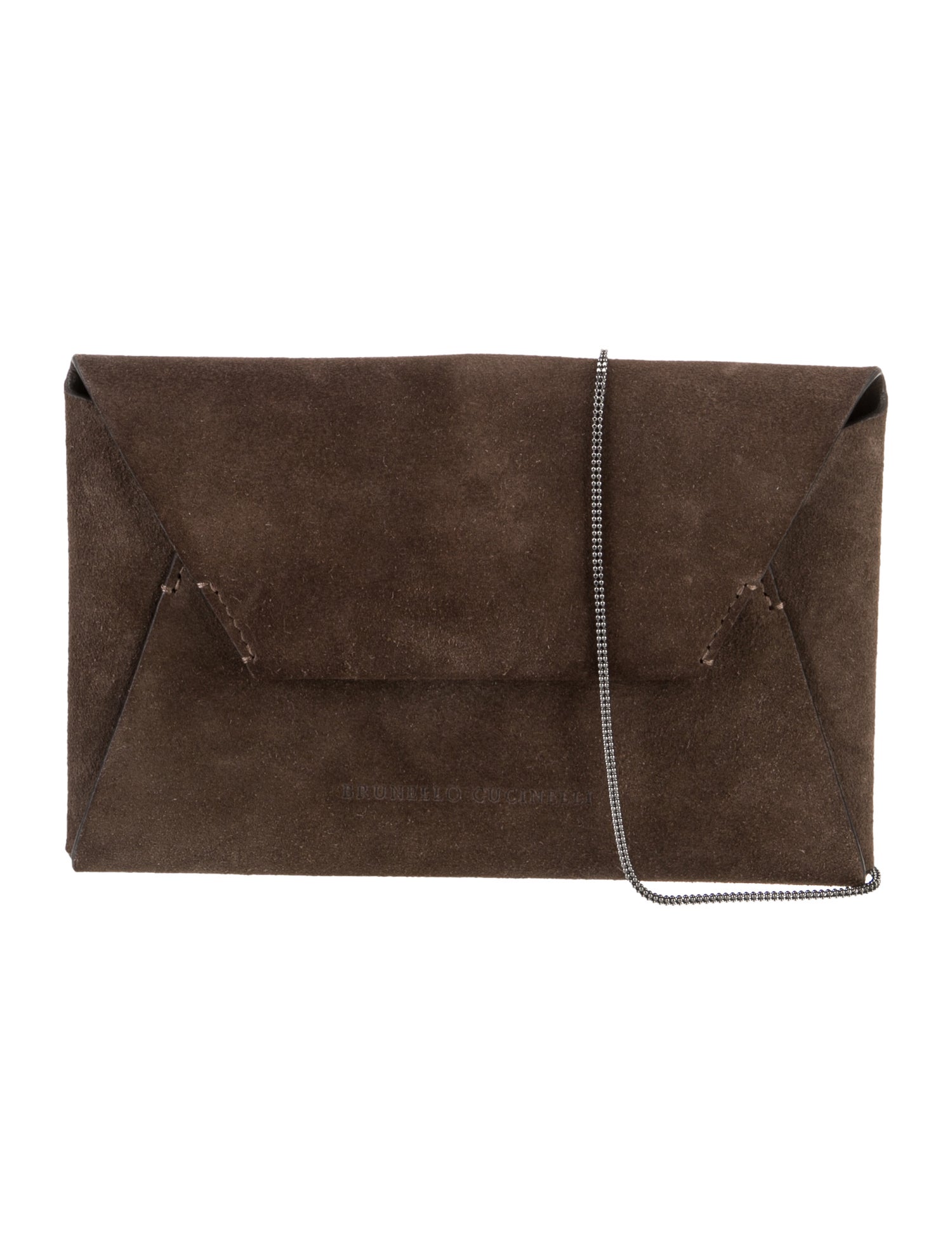 Brunello Cucinelli Suede Clutch