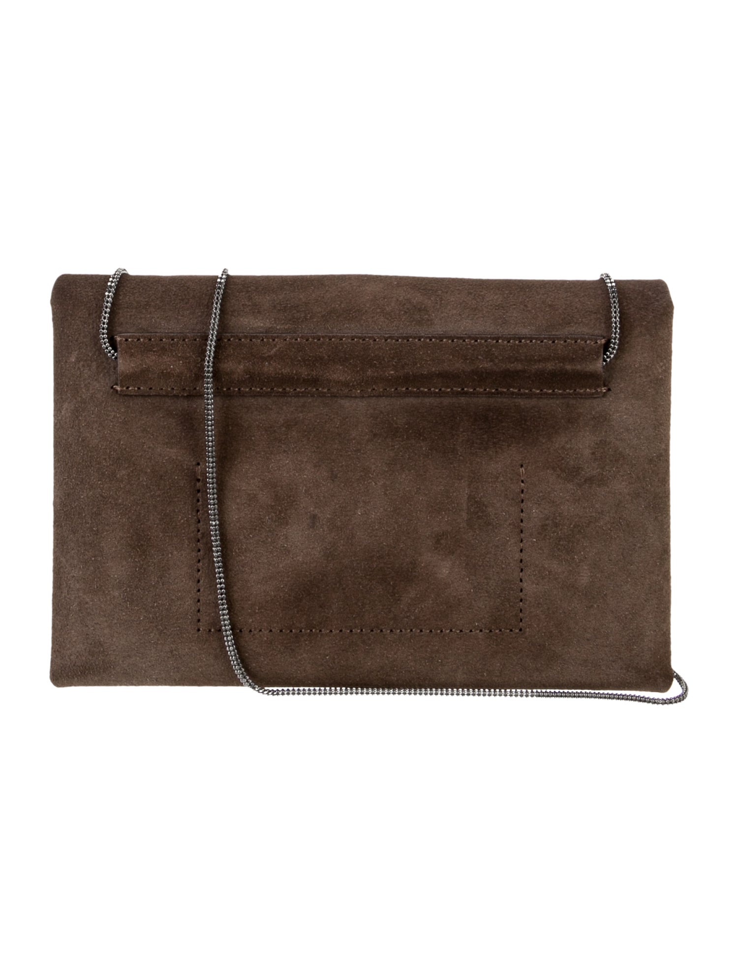 Brunello Cucinelli Suede Clutch