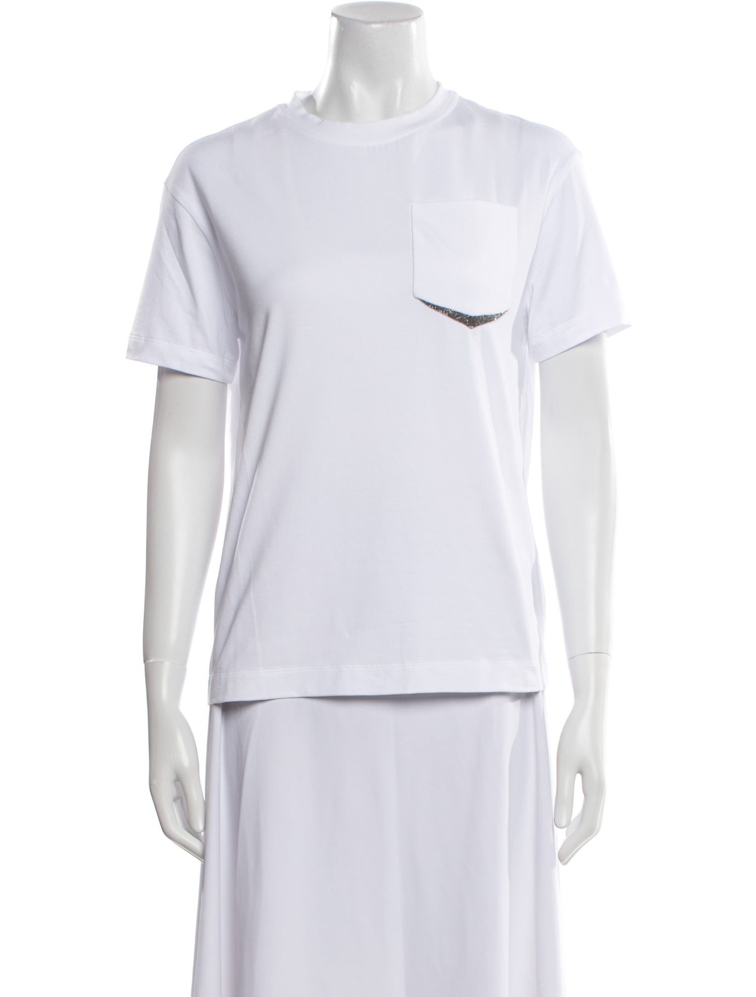 Brunello Cucinelli Crew Neck Short Sleeve T-Shirt w/ Tags