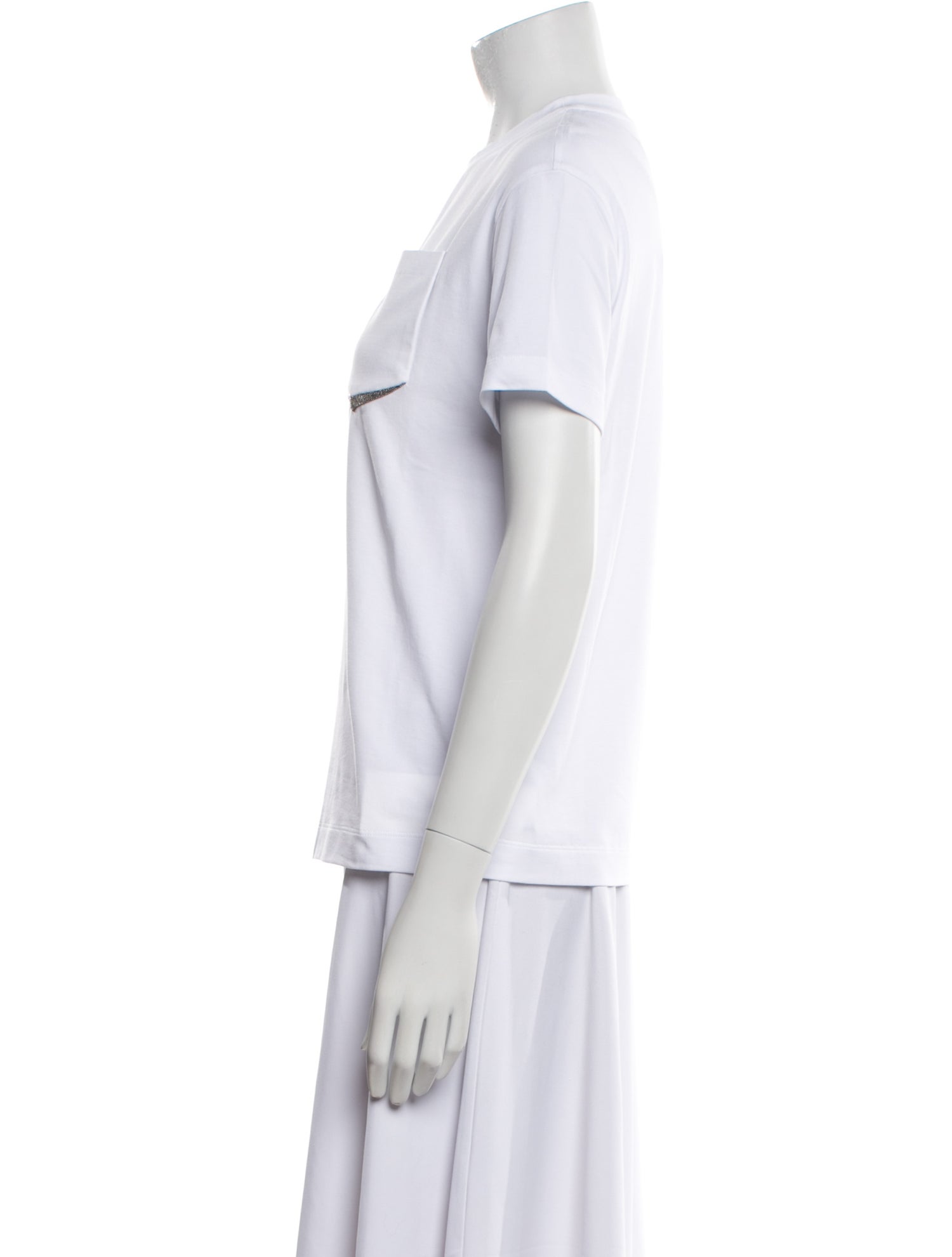 Brunello Cucinelli Crew Neck Short Sleeve T-Shirt w/ Tags