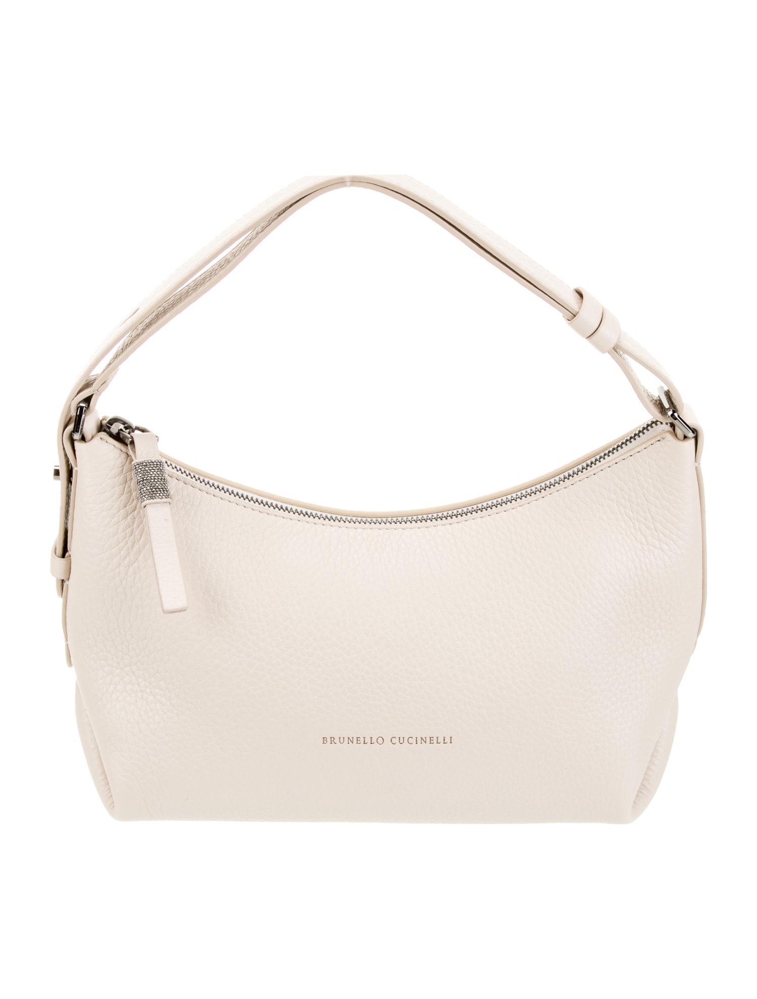 Brunello Cucinelli Leather Top Handle Bag