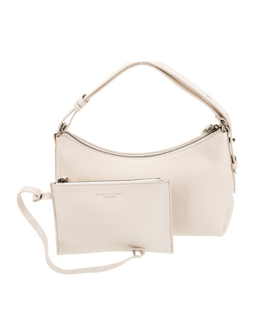 Brunello Cucinelli Leather Top Handle Bag