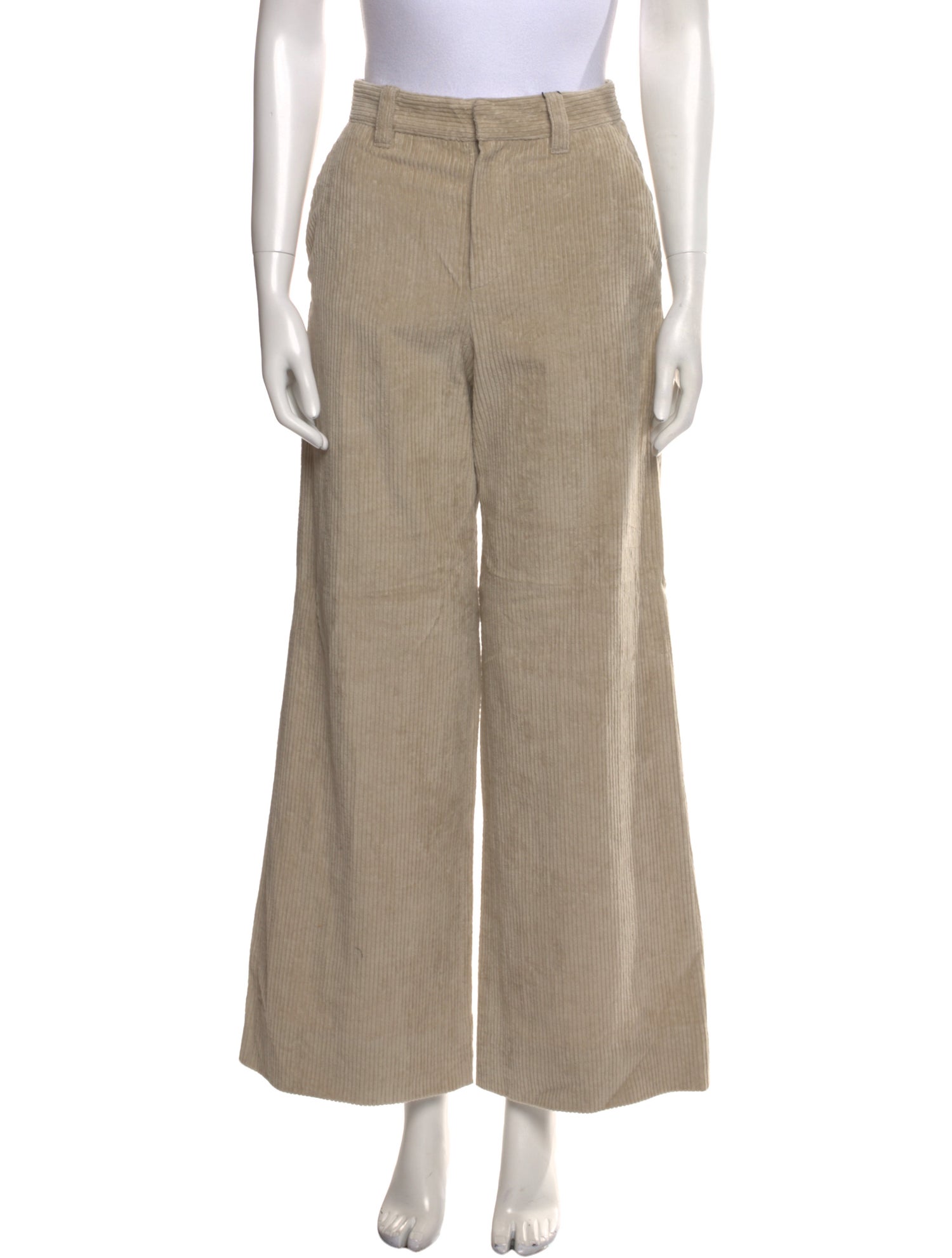 Brunello Cucinelli Striped Wide Leg Pants