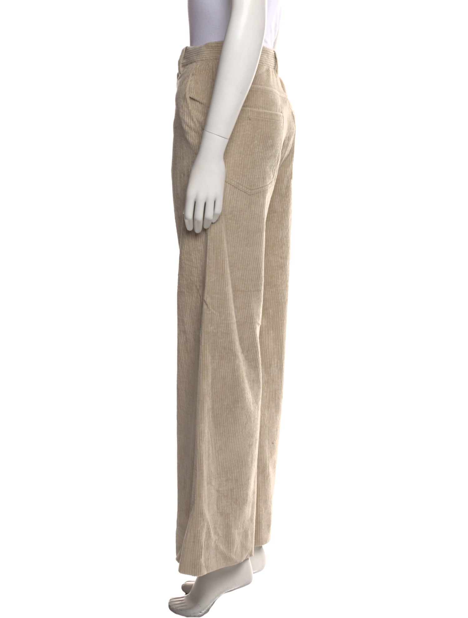 Brunello Cucinelli Striped Wide Leg Pants